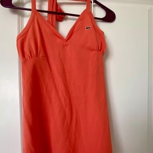 Lacoste orange color dress XS/36